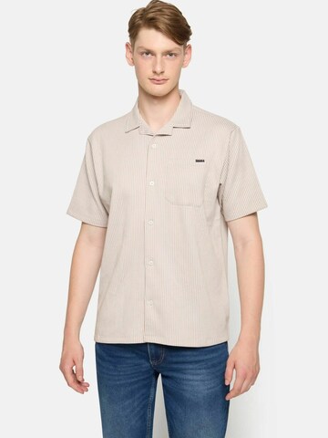 Regular fit Camicia 'Willy' di Signal in beige: frontale