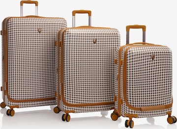 Heys Suitcase Set 'EZ Fashion' in Brown: front