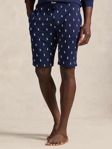 Polo Ralph Lauren Pajama Pants in Blue: front