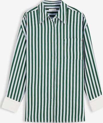 Chemisier TOMMY HILFIGER en vert : devant