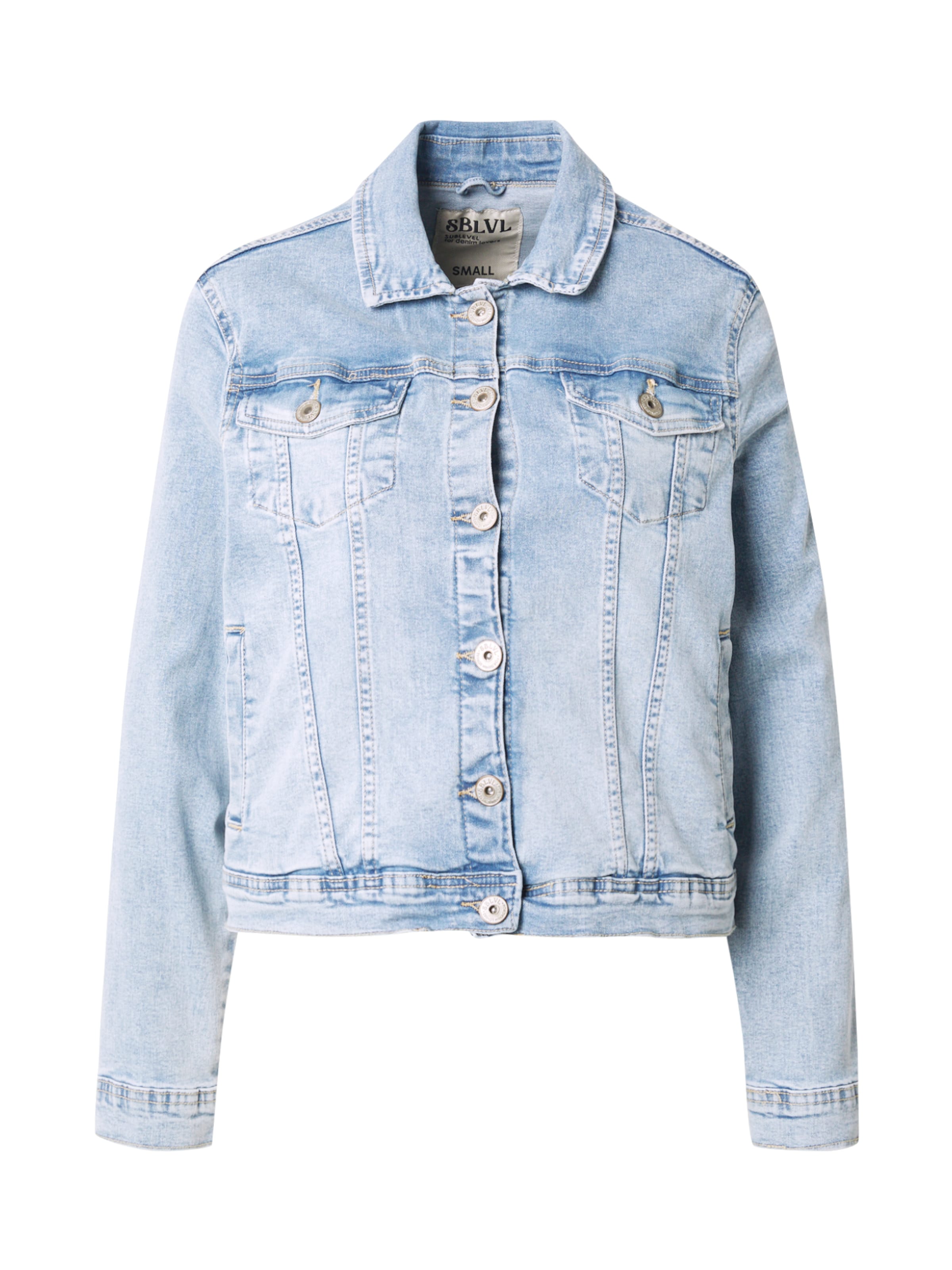 Sublevel Between-season jacket in Blue: front