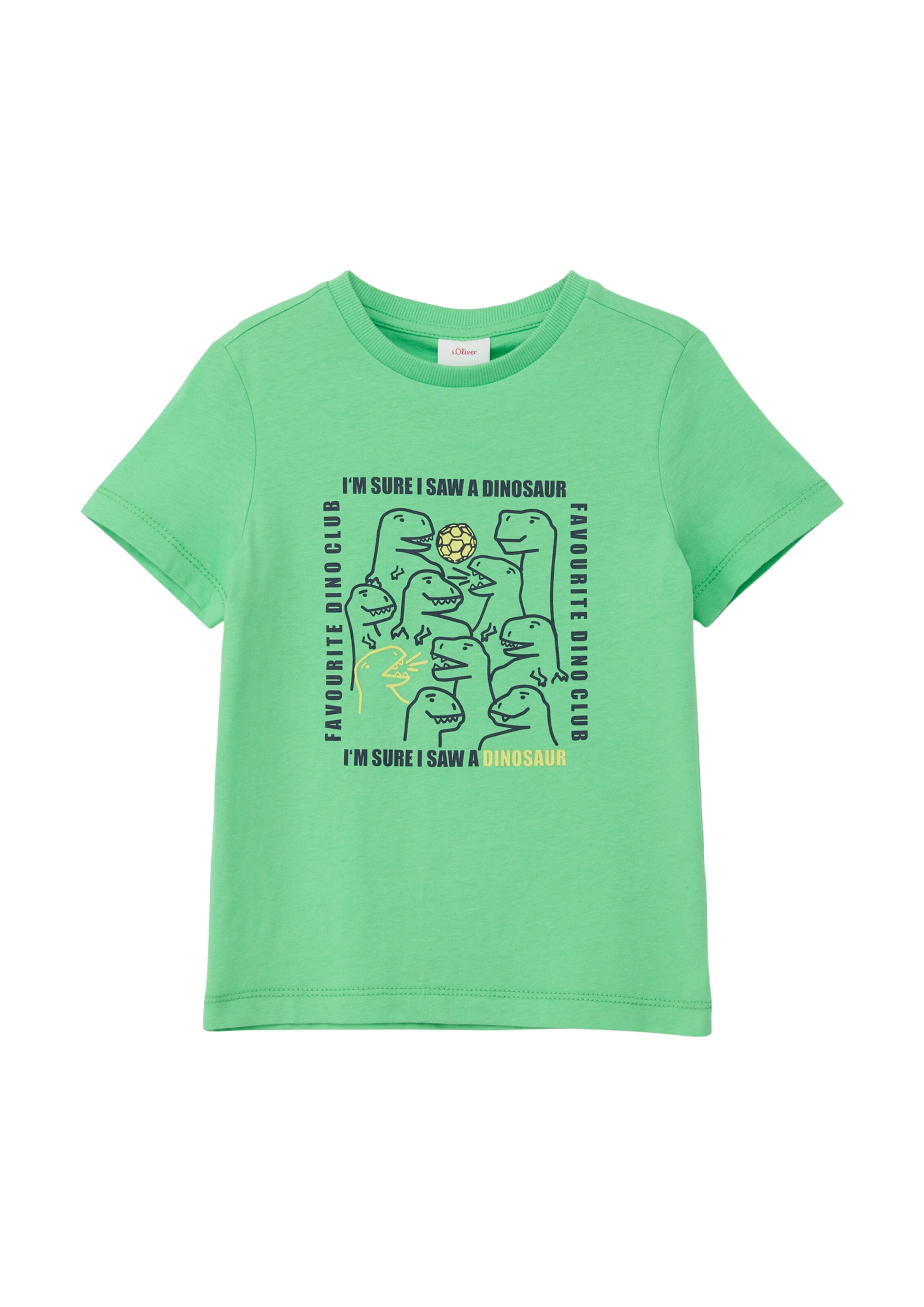 T-Shirt s.Oliver en vert : devant