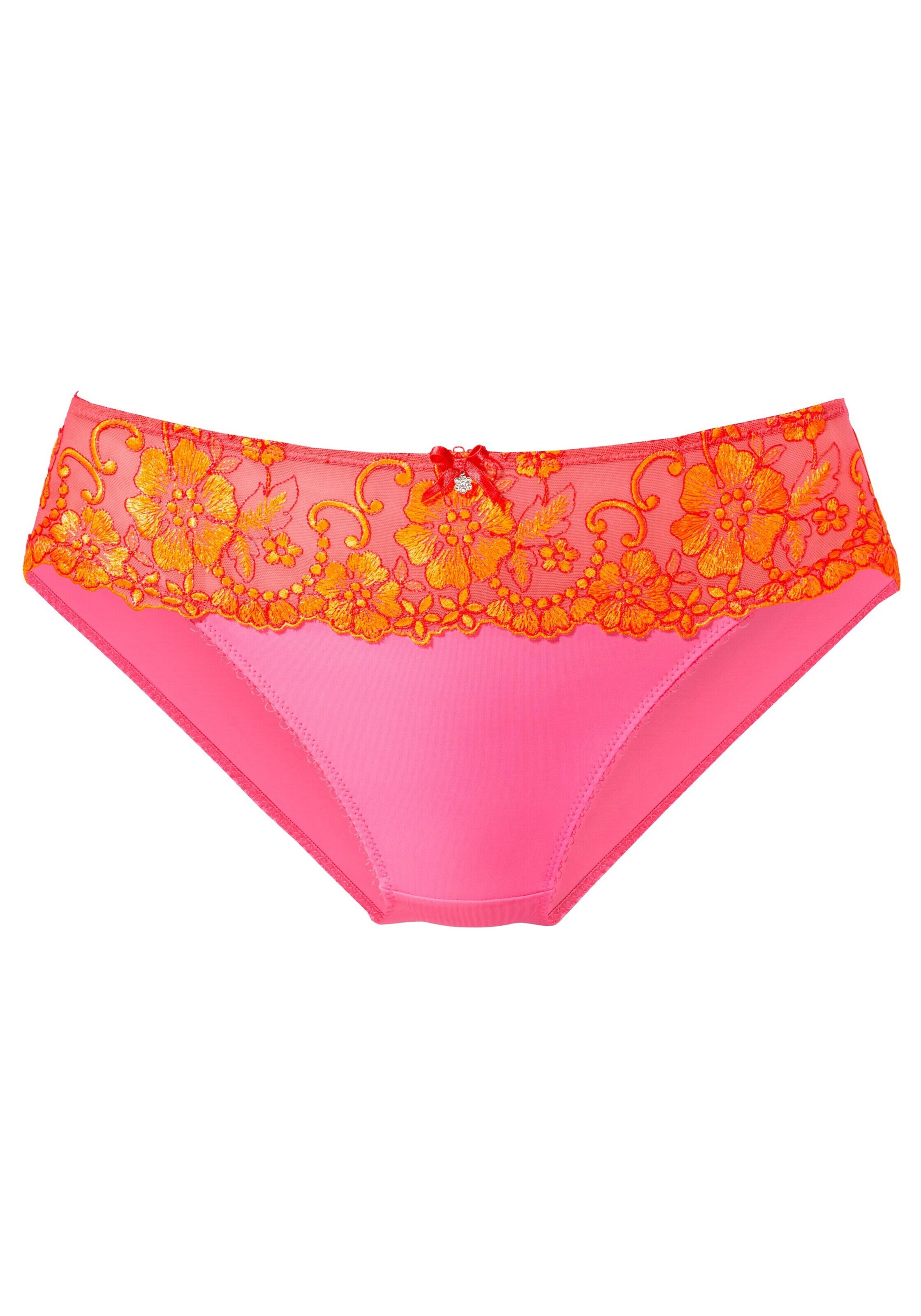 LASCANA Трусы-слипы в Ярко-розовый: спереди