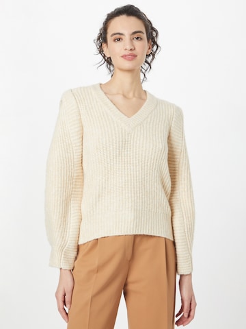 2NDDAY Sweater 'Rue' in Beige: front