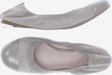 Lands‘ End Flats & Loafers in 38 in Grey: front