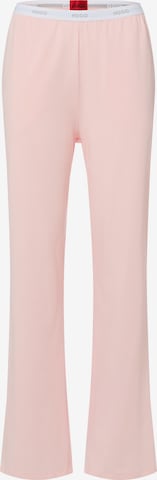 Pantalon de pyjama HUGO en rose : devant