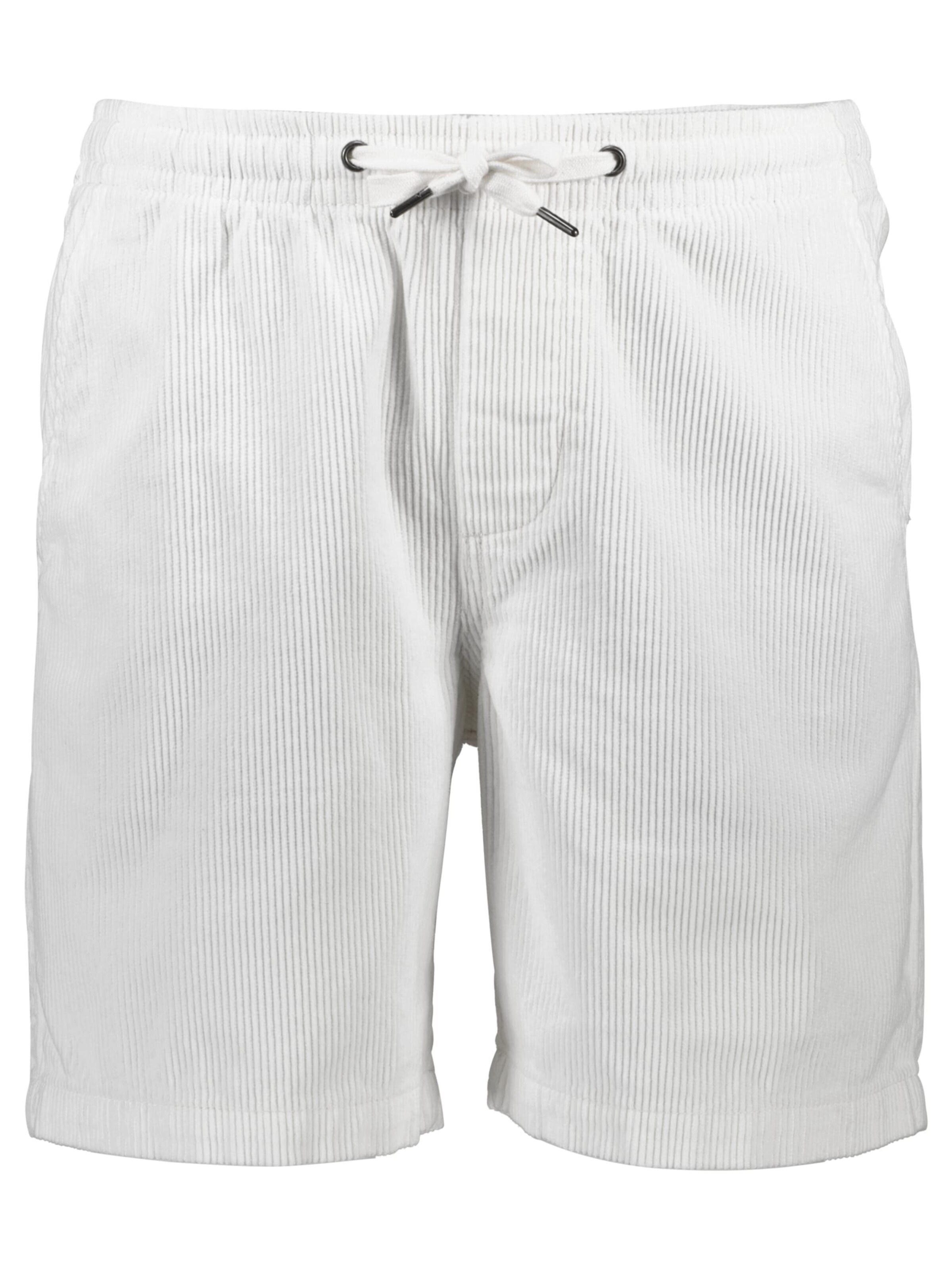 Lindbergh Regular Broek in Wit: voorkant
