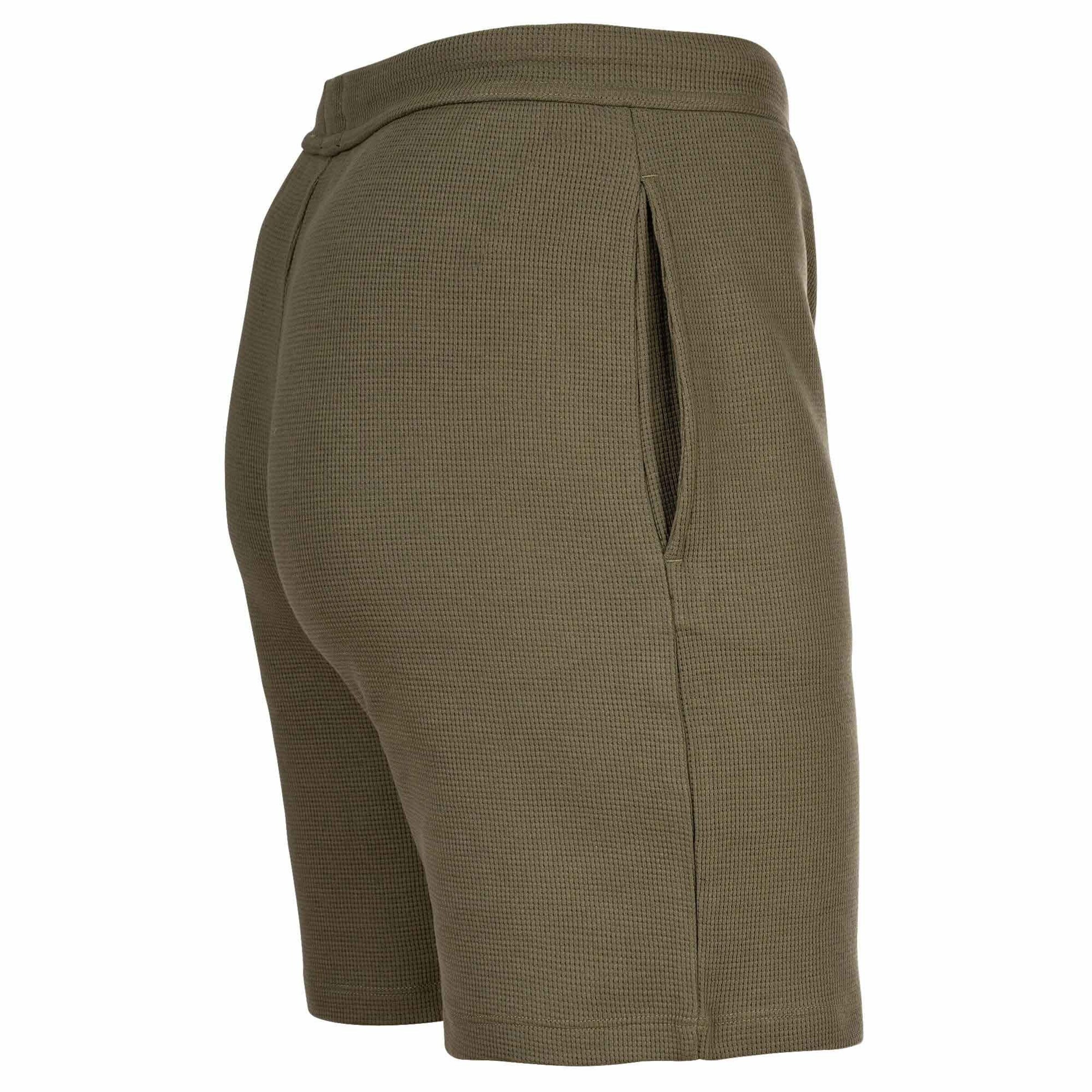 Loosefit Pantaloncini da pigiama di BOSS in verde