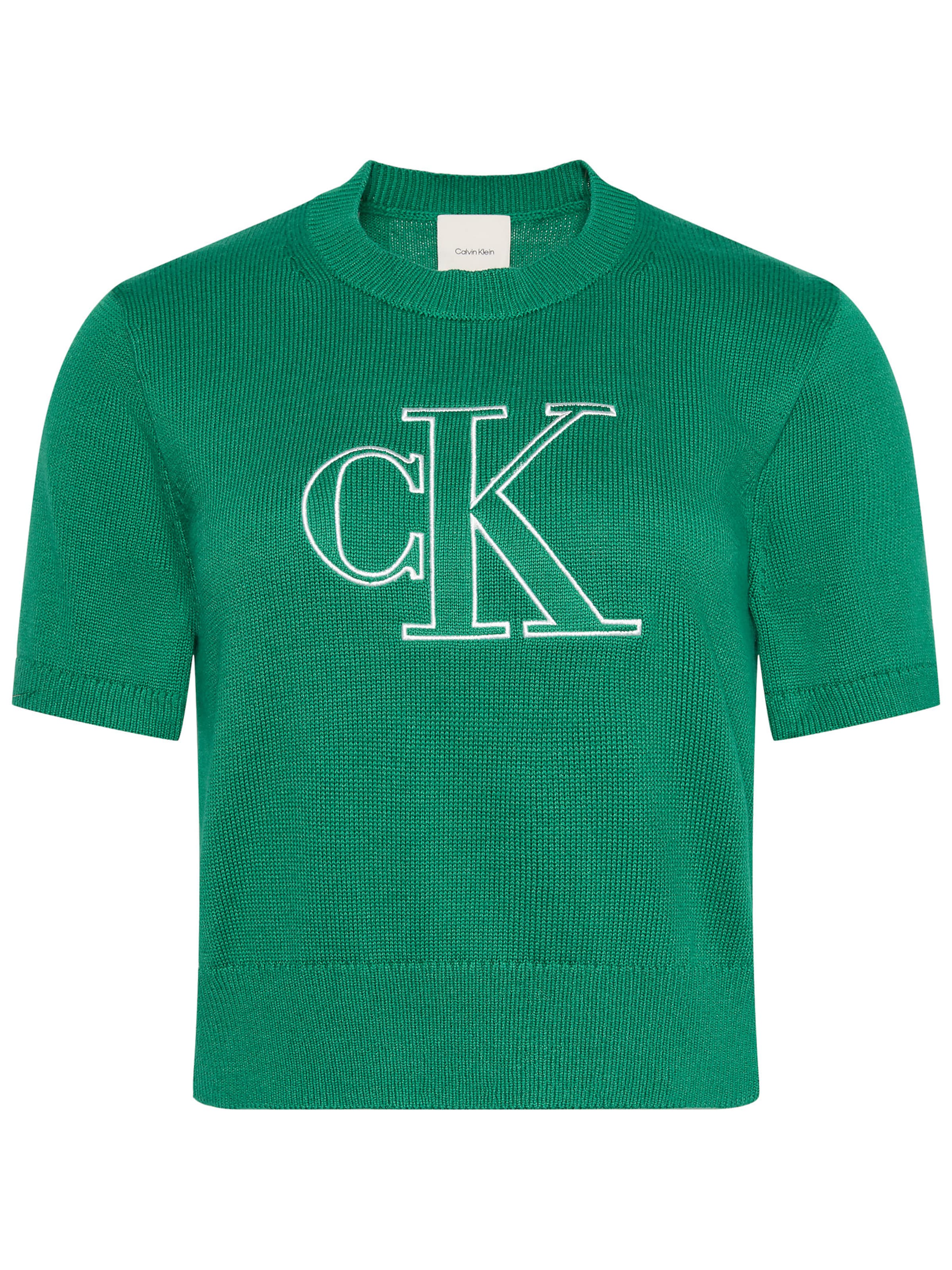 Calvin Klein Jeans Pullover in Grün: Vorderseite