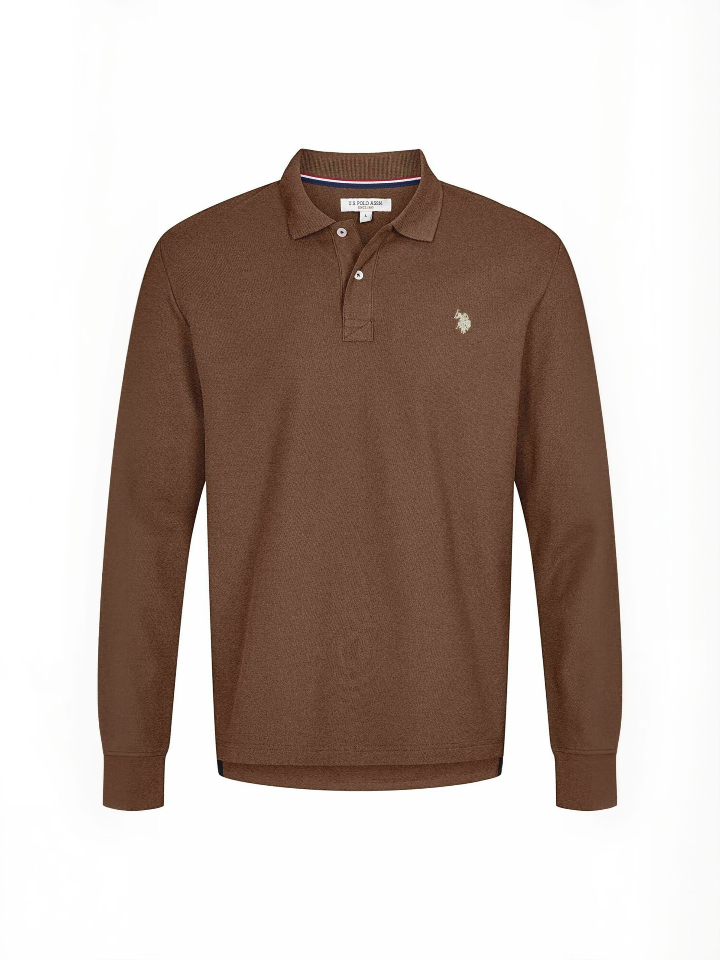 U.S. POLO ASSN. Košile ' UMBrett ' – hnědá: přední strana