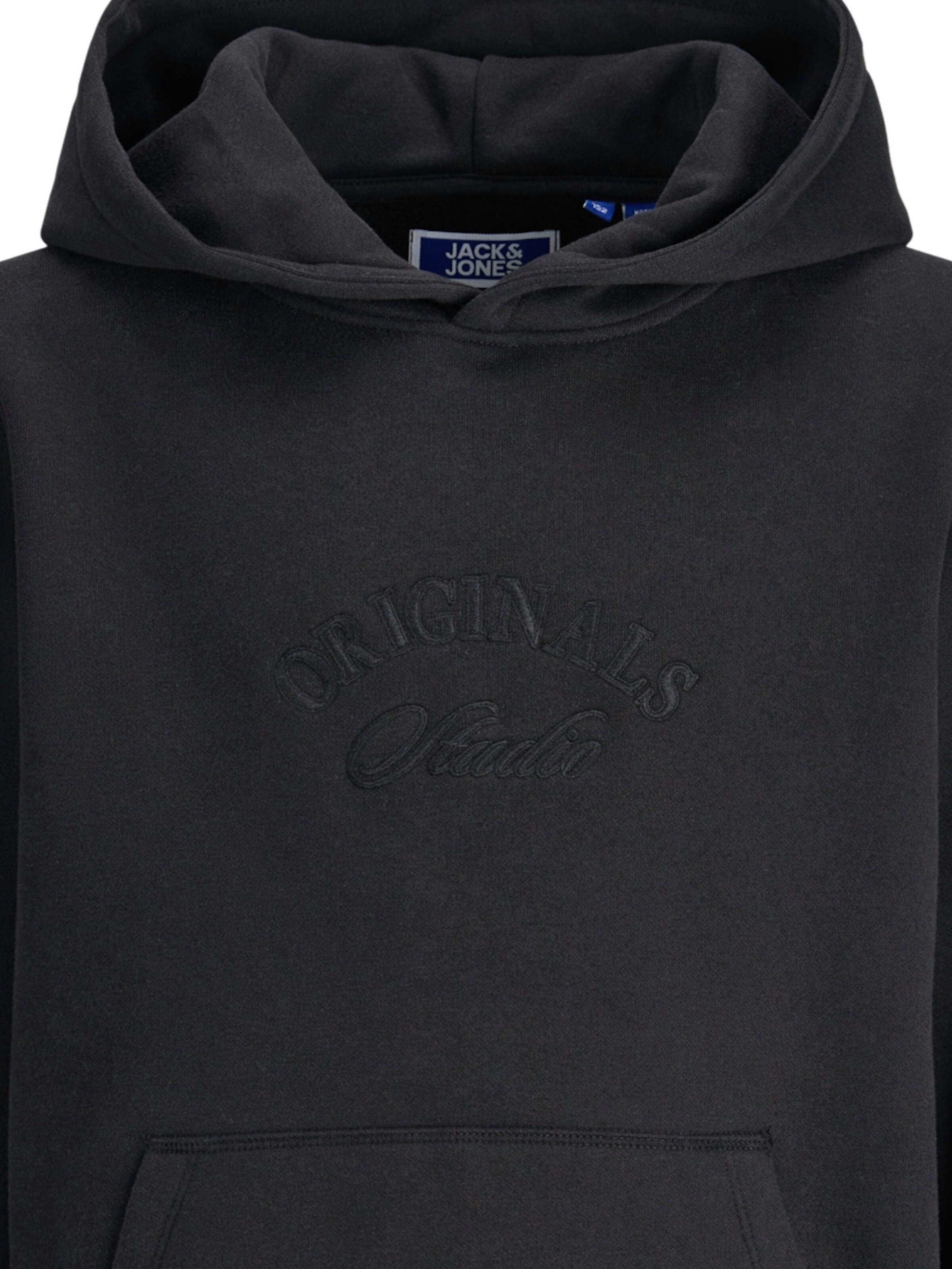 Jack & Jones Junior Sweatshirt 'Bleecker' in Black