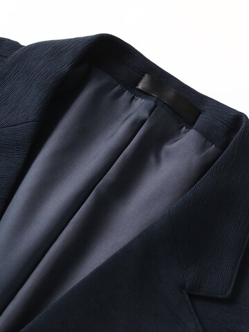 ALLTHEMEN Regular fit Suit Jacket 'Welle' in Blue