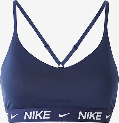 NIKE Sportski grudnjak 'INDY' u mornarsko plava / bijela, Pregled proizvoda