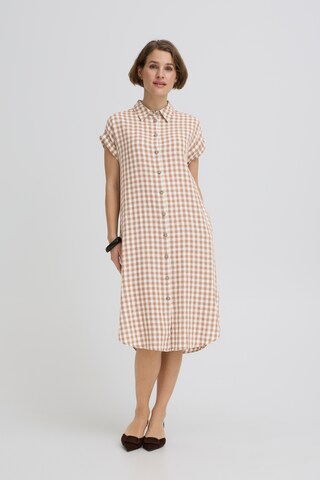 b.young Jurk 'Alakka' in Beige