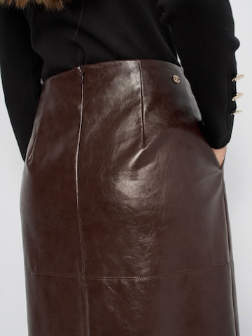 Salsa Jeans Skirt in Brown