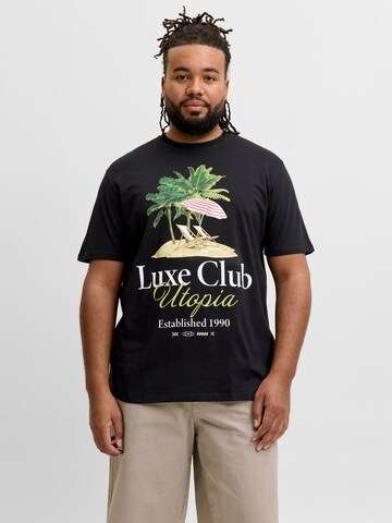 JACK & JONES T-shirt in Schwarz: Vorderseite