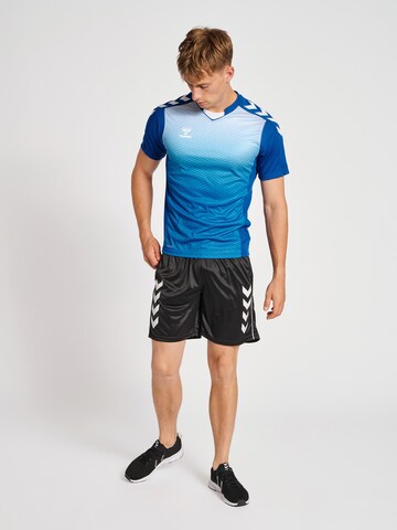 Hummel - Camiseta de fútbol en azul