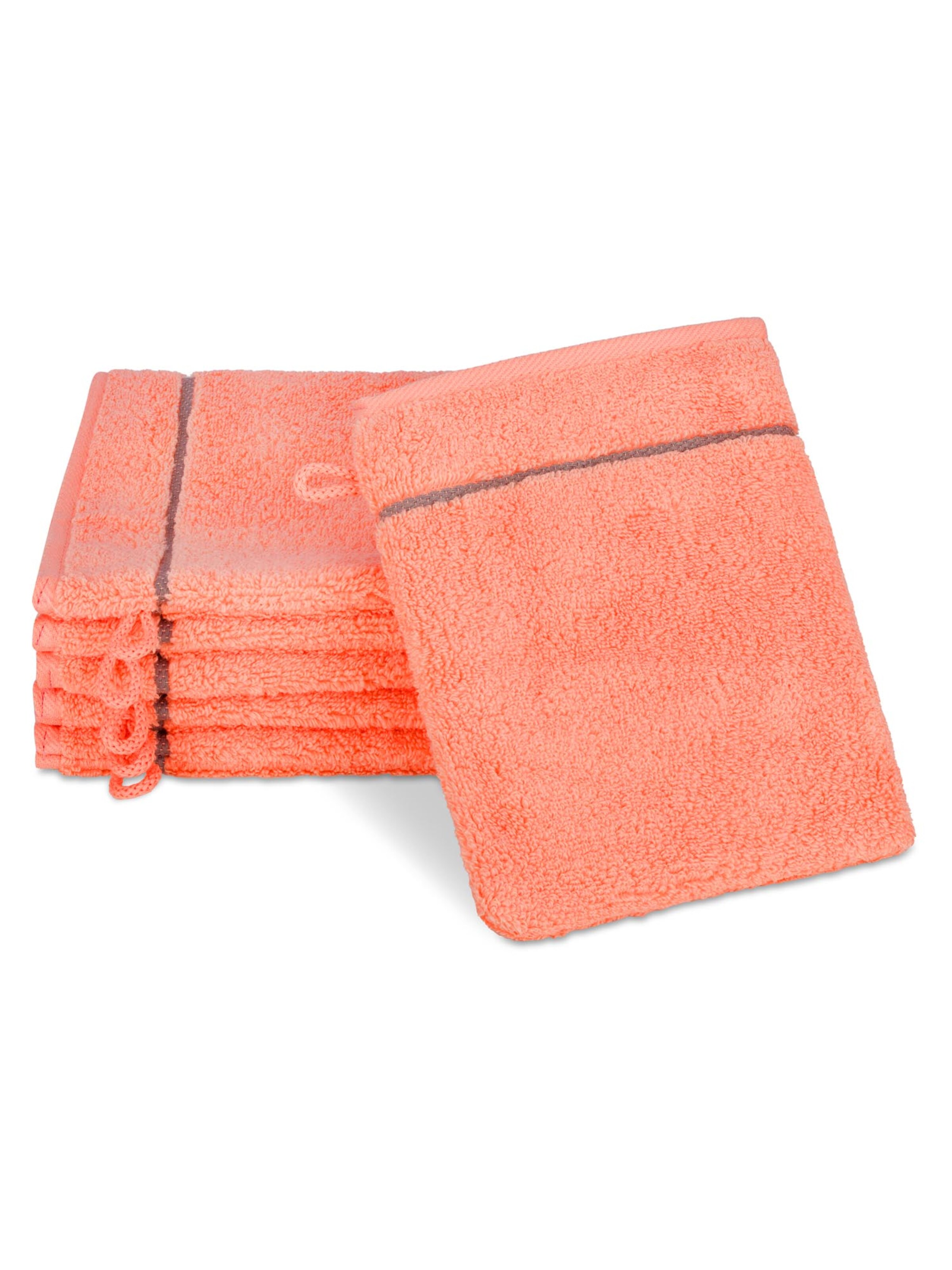 ROSS Towel 'Sensual Skin Karo' in Orange: front