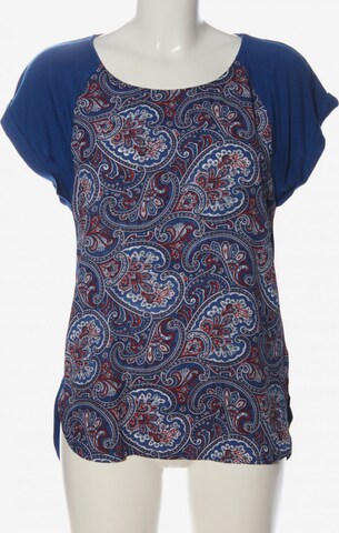 MODERN WOMAN Kurzarm-Bluse in S in Blue: front