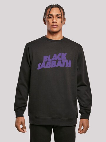 Sweat-shirt 'Black Sabbath' F4NT4STIC en noir : devant