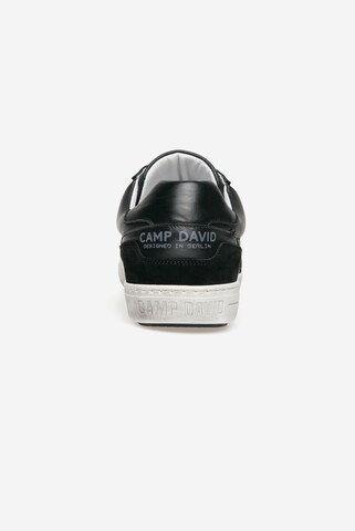 CAMP DAVID Lace-Up Shoes in Black