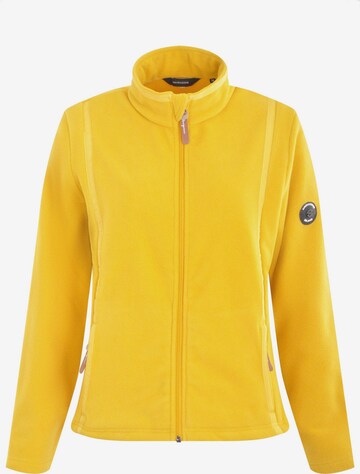 Navigazione Fleece Jacket in Yellow: front