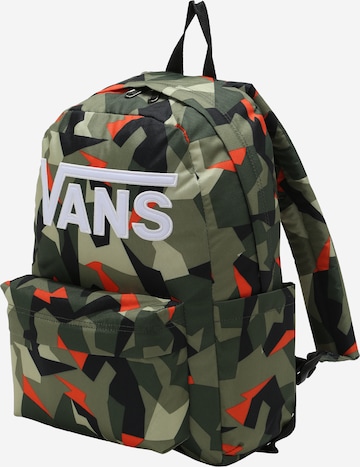 VANS - Mochila em verde: frente