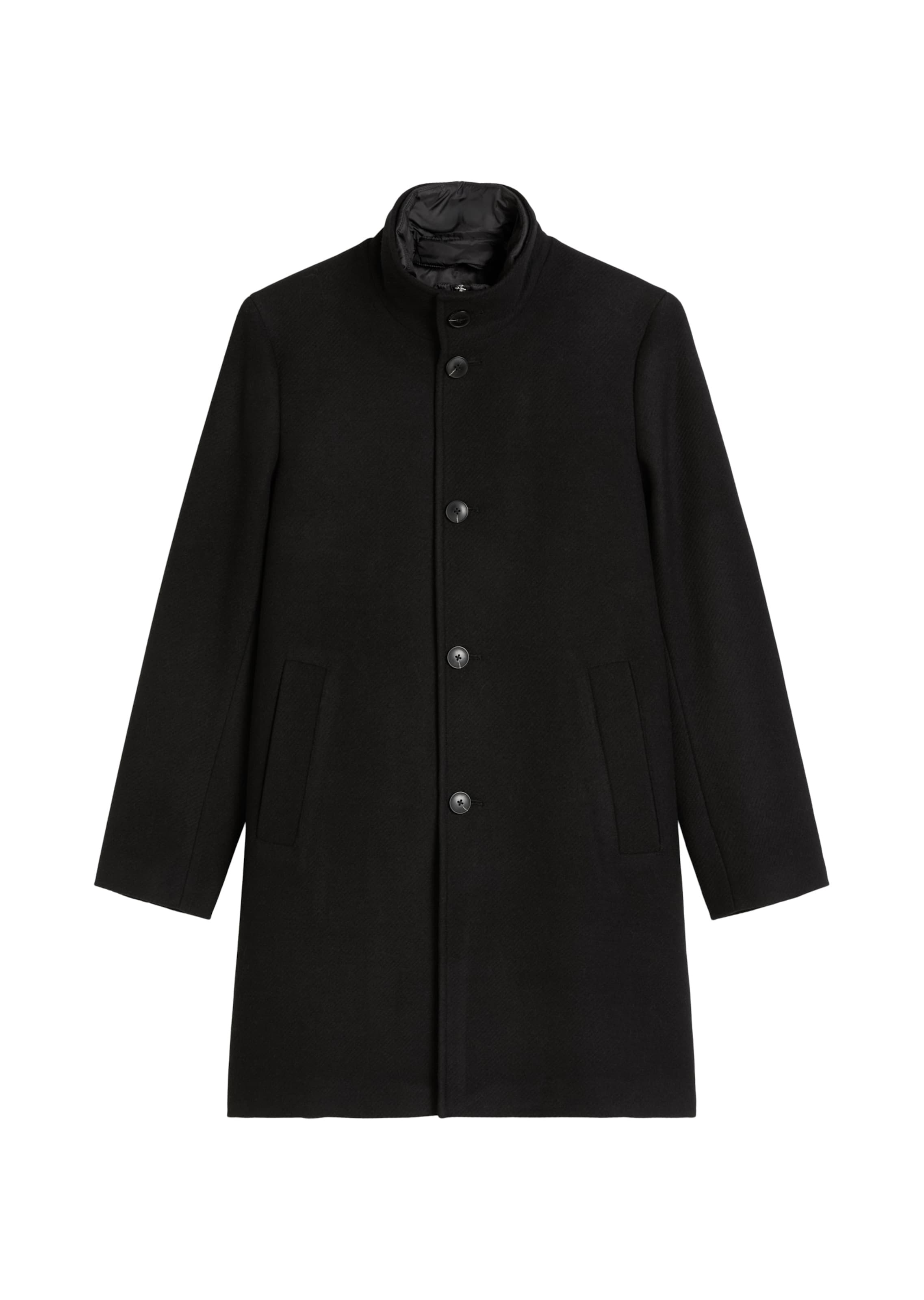 Marc O'Polo Mantel in Schwarz: Vorderseite