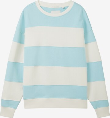 TOM TAILOR Sweatshirt in Blau: predná strana