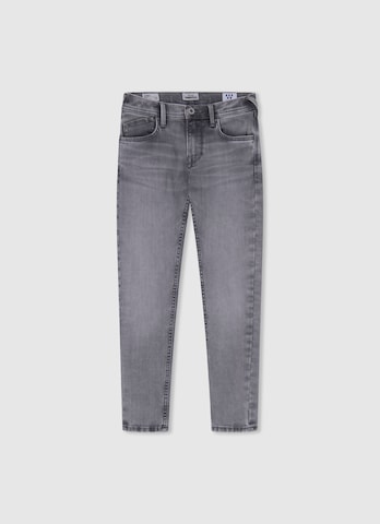 Pepe Jeans - Slimfit Calças de ganga 'FINLY' em cinzento: frente