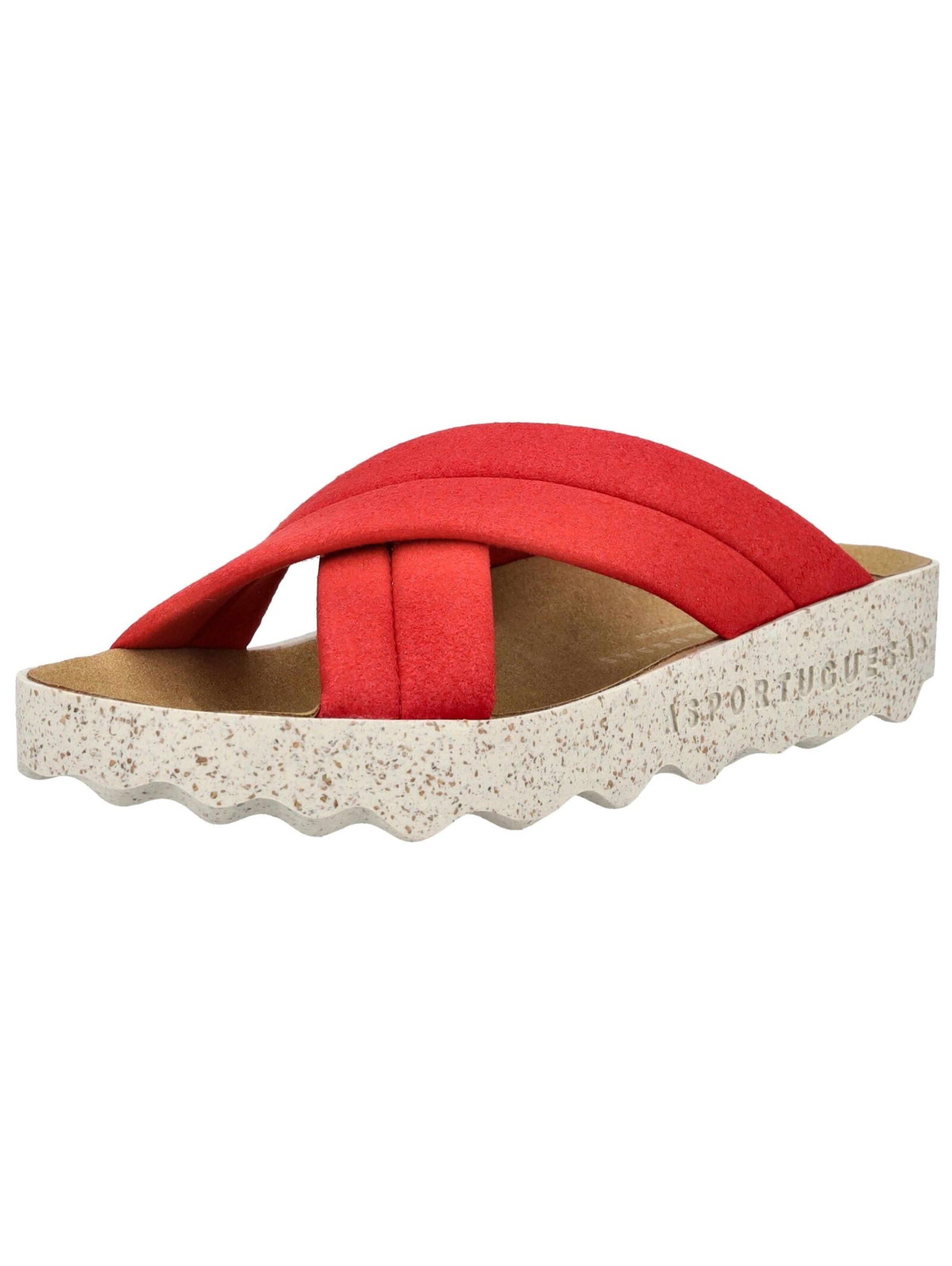 Mule Asportuguesas en rouge : devant