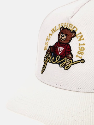 GUESS Mütze in Weiß