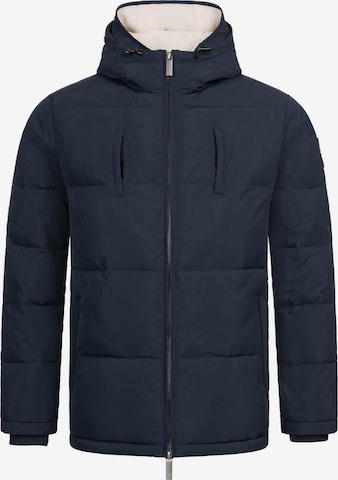 Alessandro Salvarini Winterjas 'AS457' in Blauw: voorkant