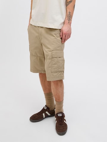 JACK & JONES - regular Pantalón en beige
