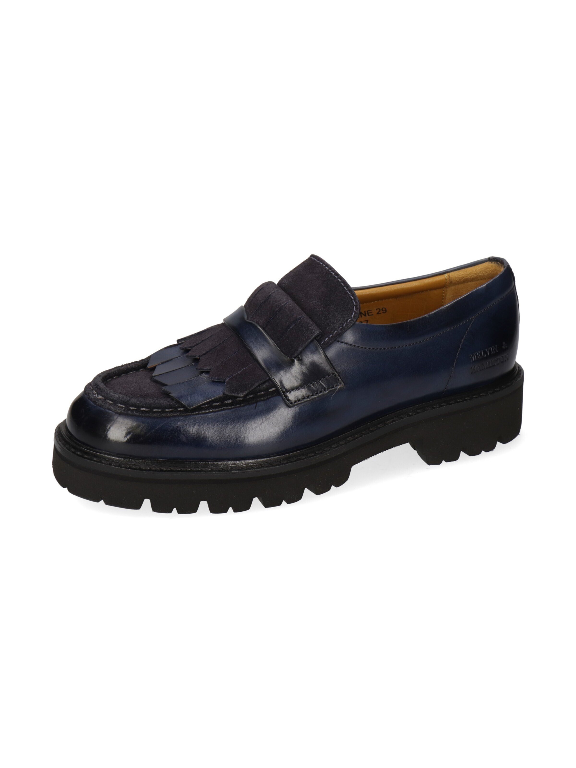 MELVIN & HAMILTON Mokassin 'Regine 29'‌‌ in Blau: Vorderseite