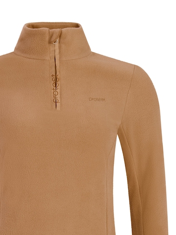 PROTEST Sportsweatshirt 'PRTRemutez' in Braun