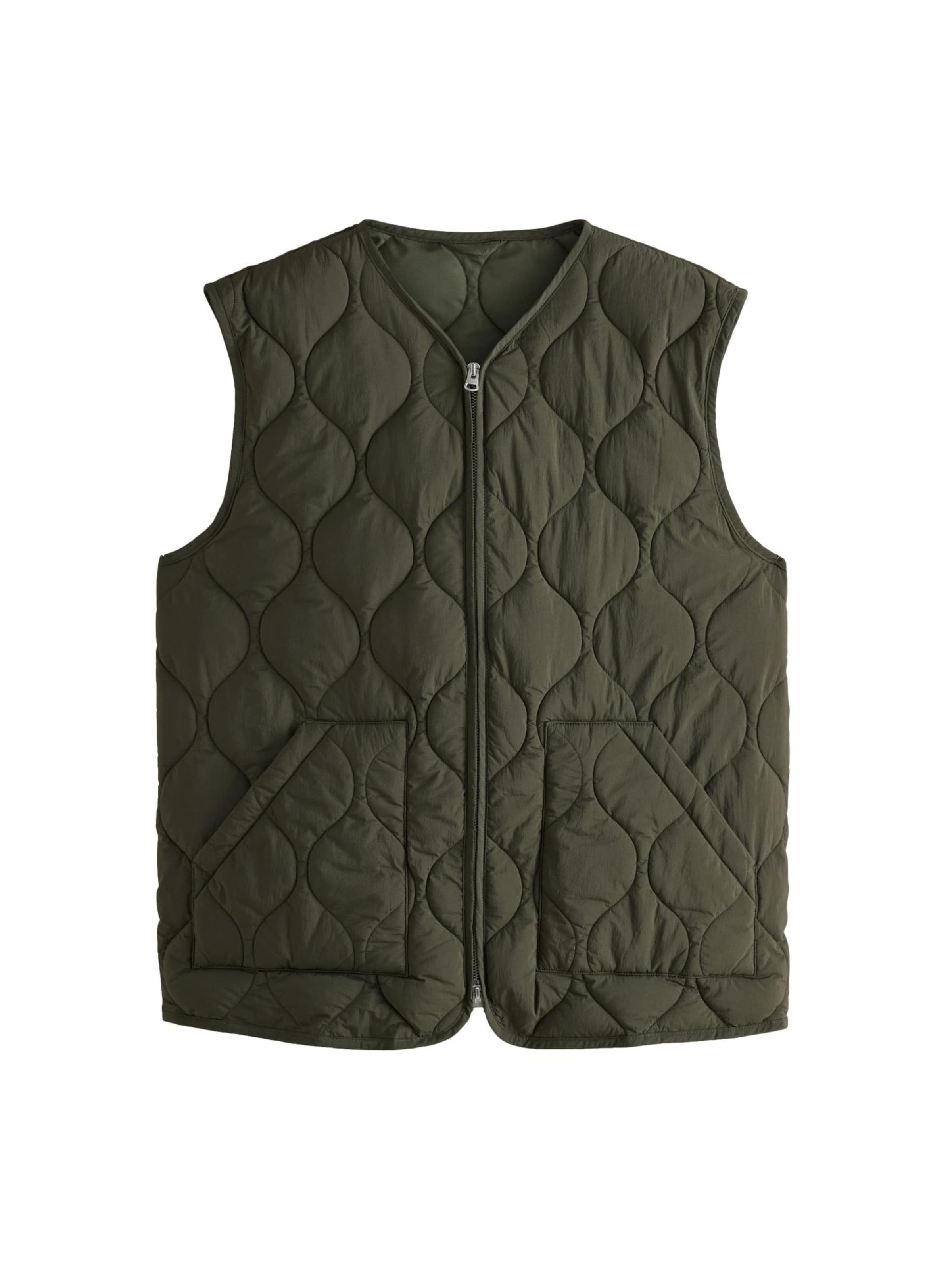 Gilet di Next in verde: frontale
