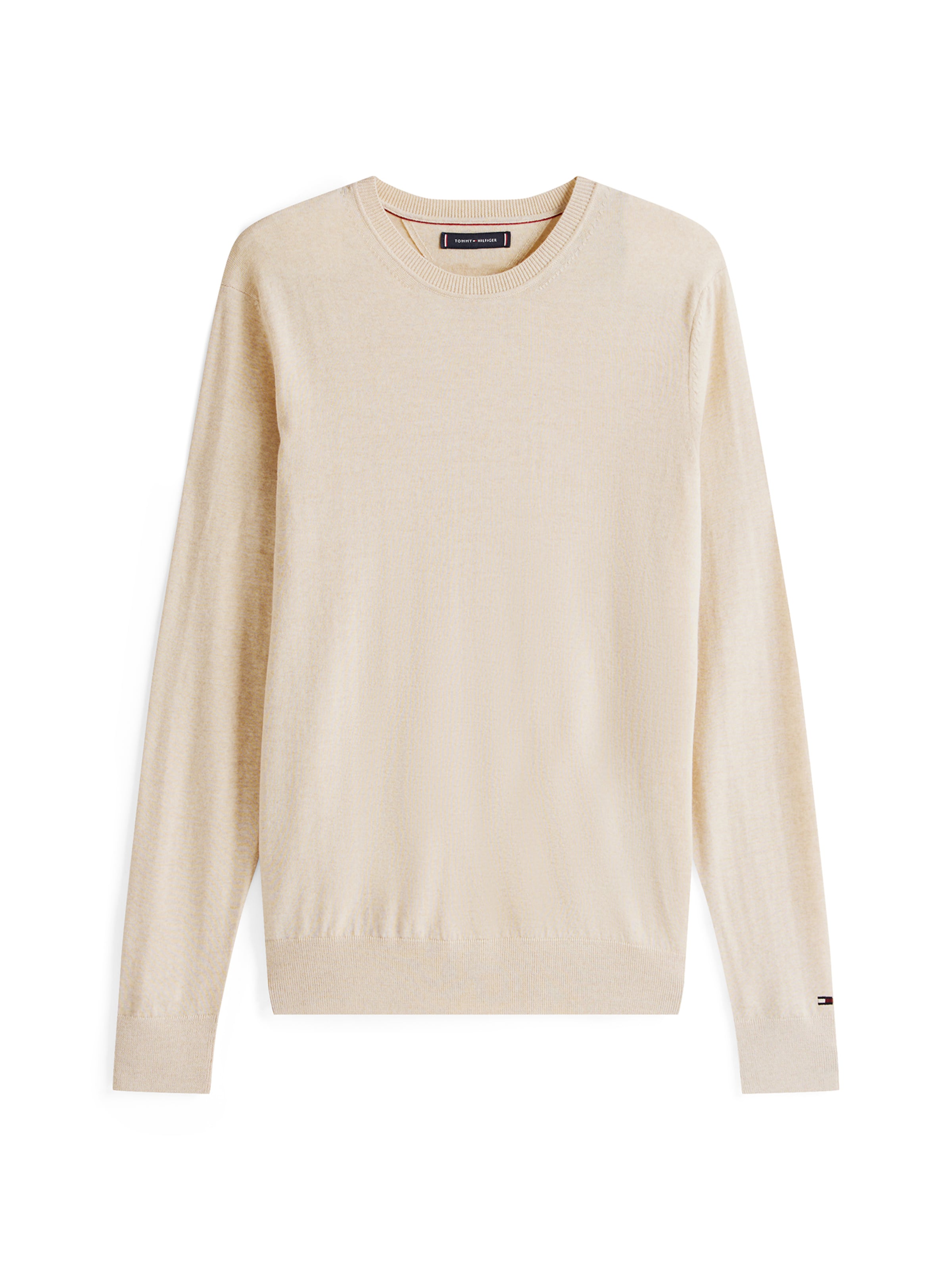 TOMMY HILFIGER Pullover in Beige: Vorderseite