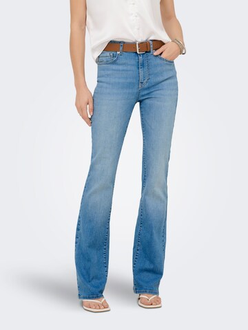 ONLY Flared Jeans in Blau: Vorderseite