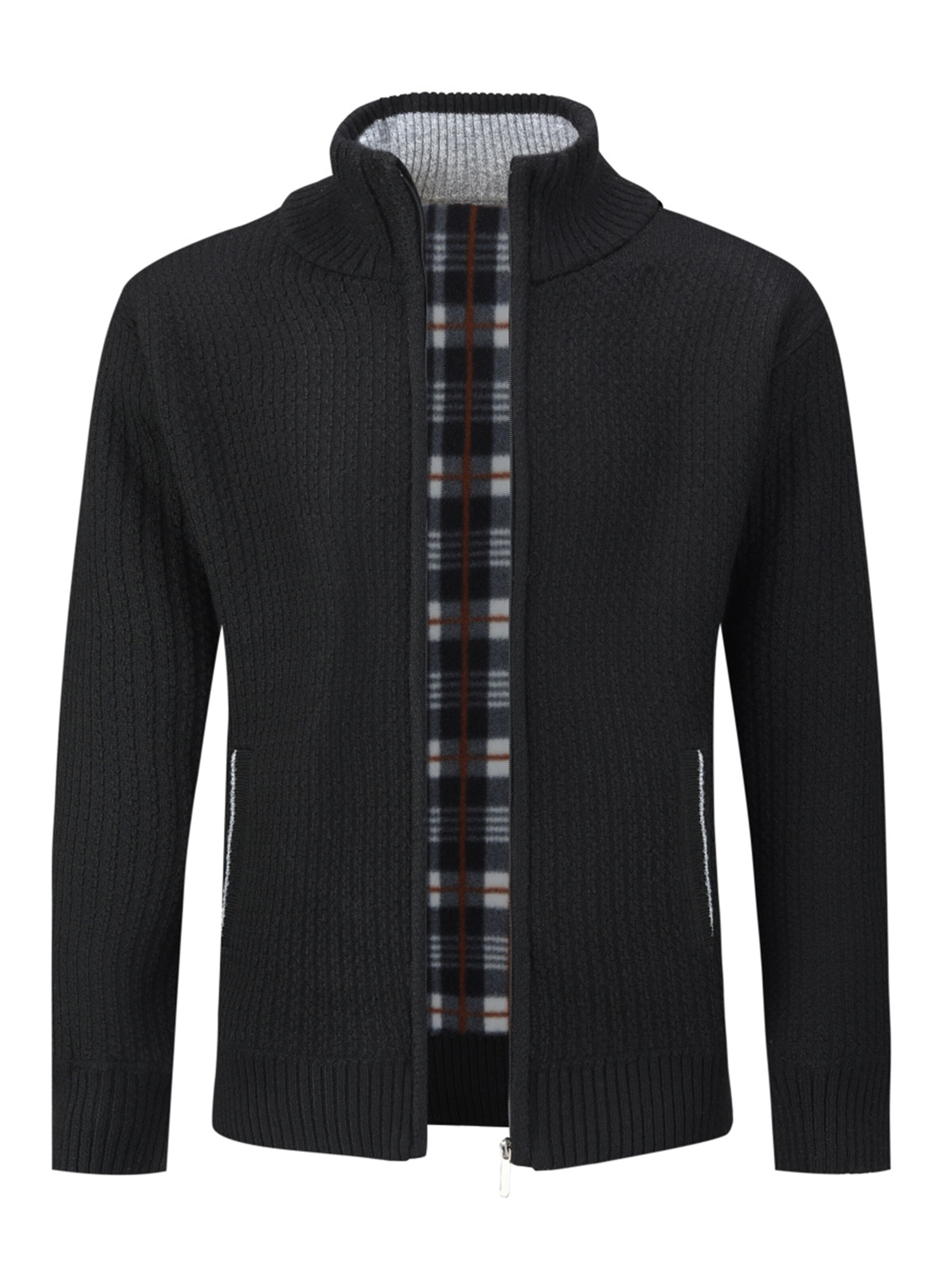 Youthup Strickjacke‌‌‌ in schwarz, Produktansicht