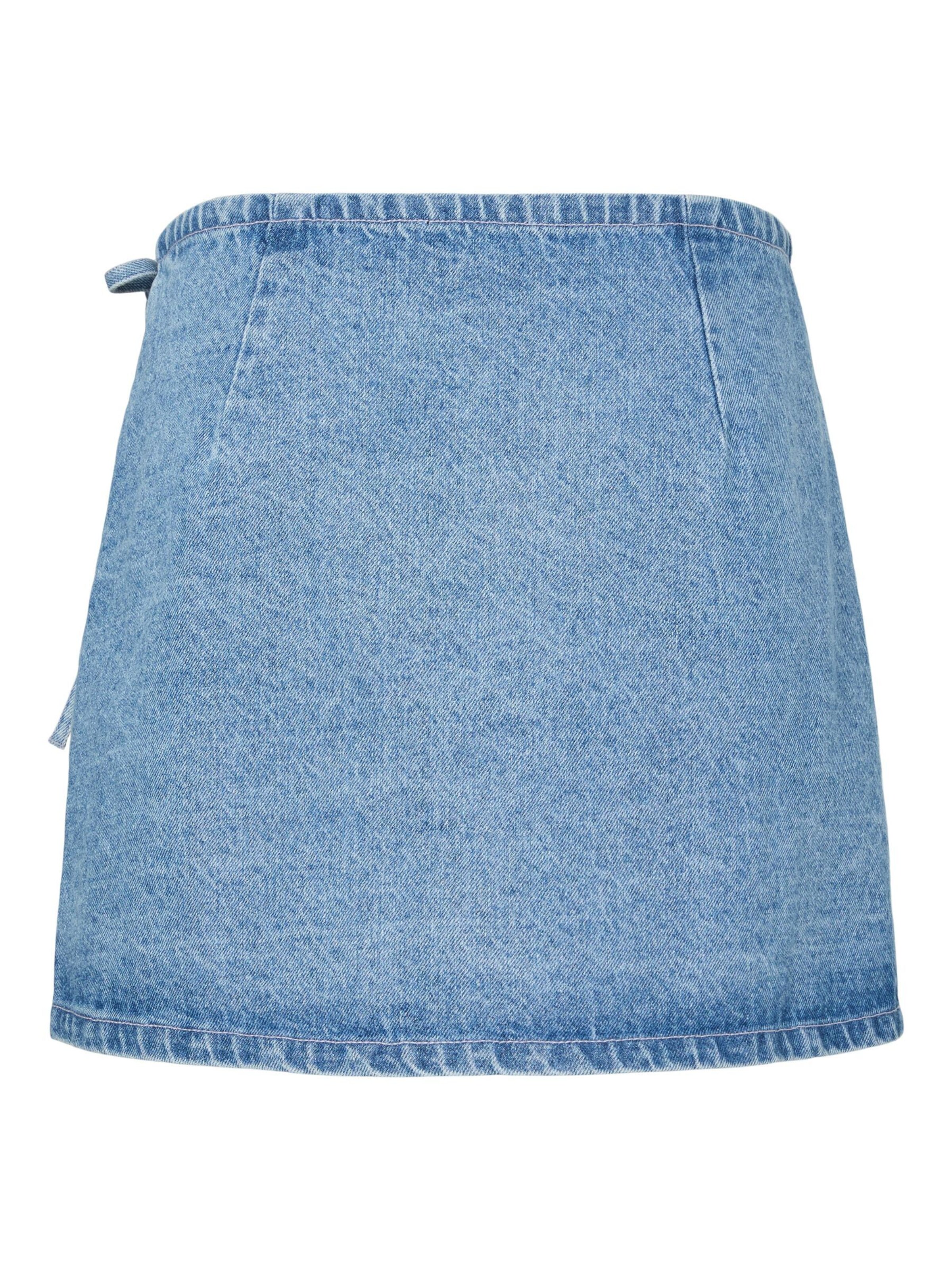 PIECES - Falda 'PCFlora' en azul