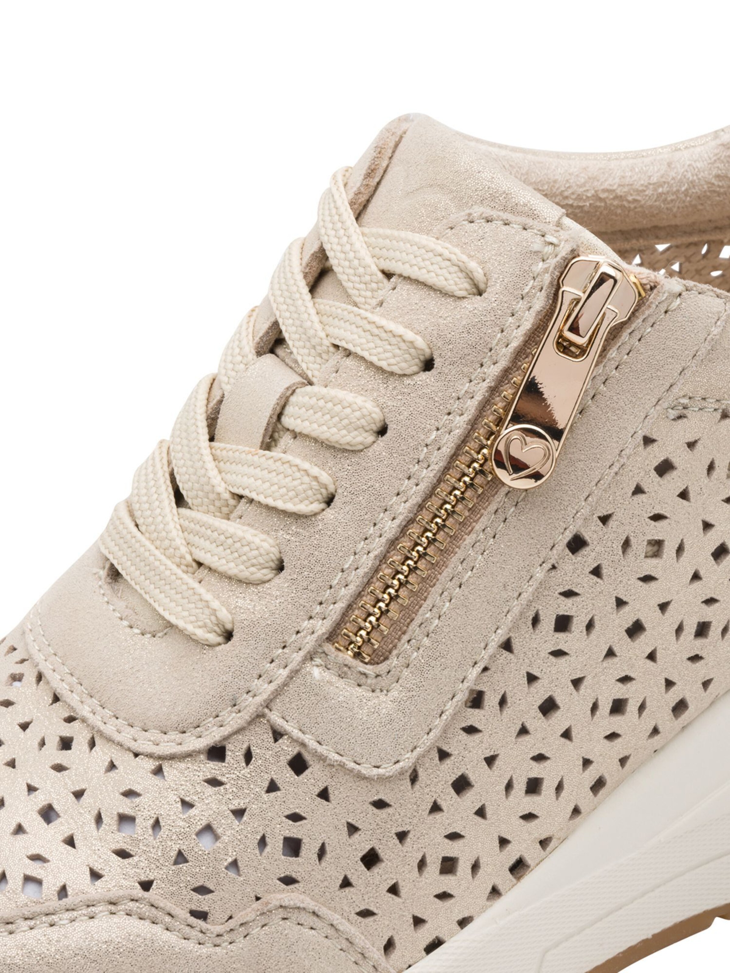MARCO TOZZI Sneakers laag in Beige