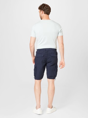 Urban Classics Regular Cargohose in Blau