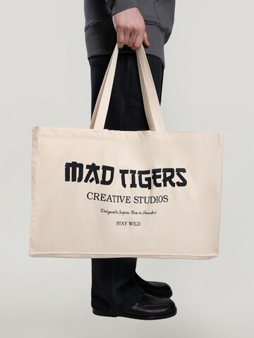 MAD TIGERS Shopper i beige