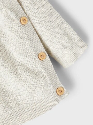 NAME IT Knit Cardigan 'Otter' in Beige