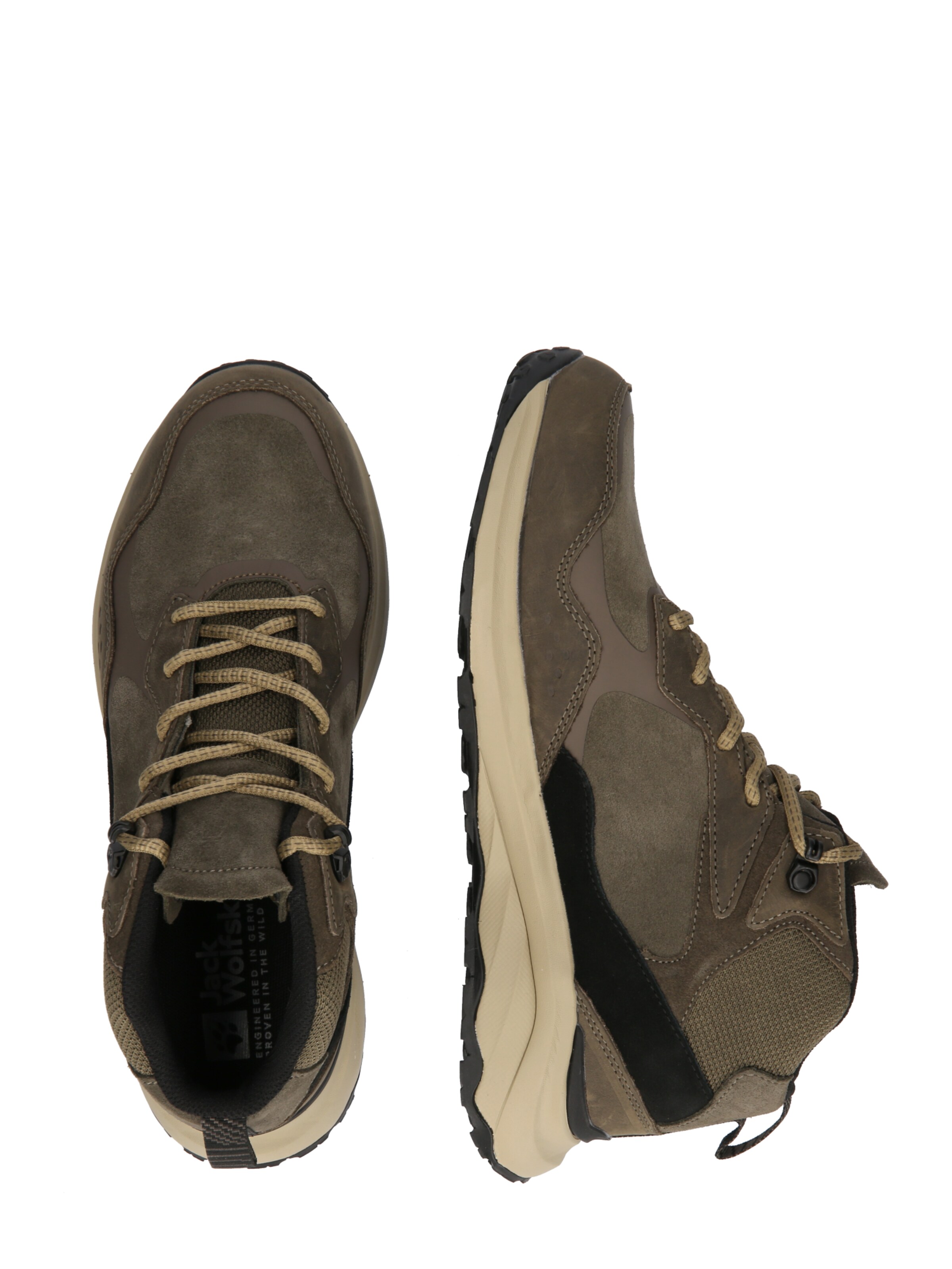 JACK WOLFSKIN Flats 'CAMP FEVER' in Brown