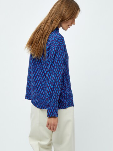 Chemisier 'Orella' Peppercorn en bleu