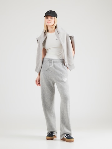 Largi Pantaloni 'Athletic Dept' de la ADIDAS ORIGINALS pe gri