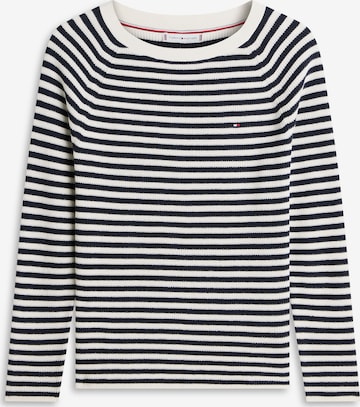 TOMMY HILFIGER Pullover in Weiß: Vorderseite