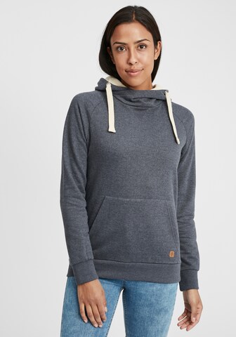 Oxmo Hoodie 'Julia' in Blau: predná strana